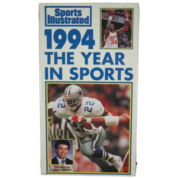 NEW 1994 Sports Illustrated The Year in Sports Emmitt Smith Olajuwon VHS SEALED - Picture 1 of 4